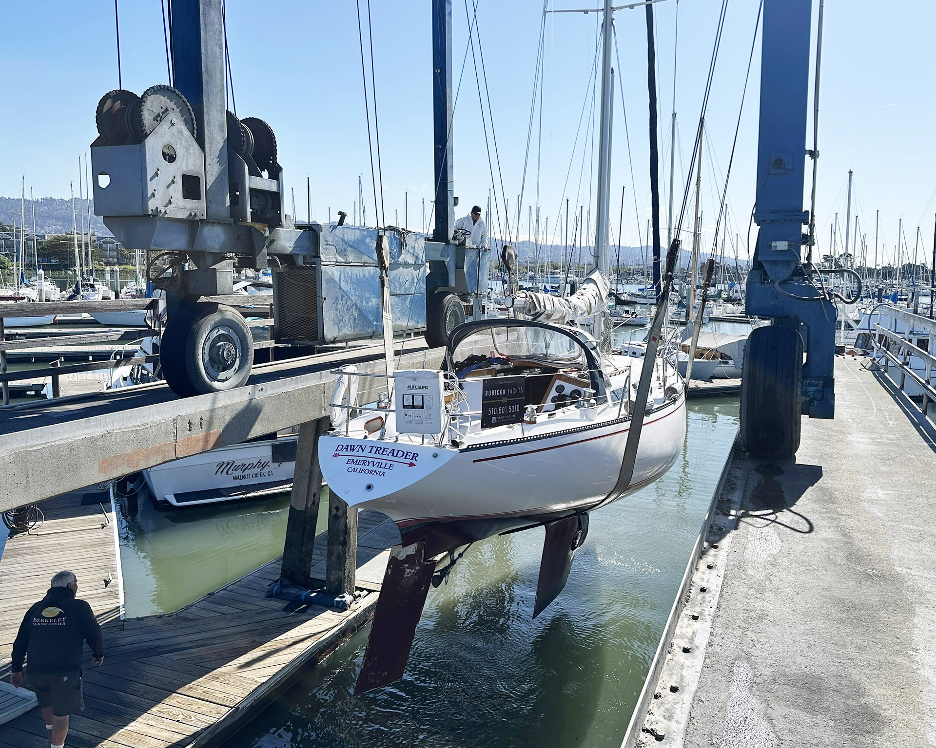 Hauling out