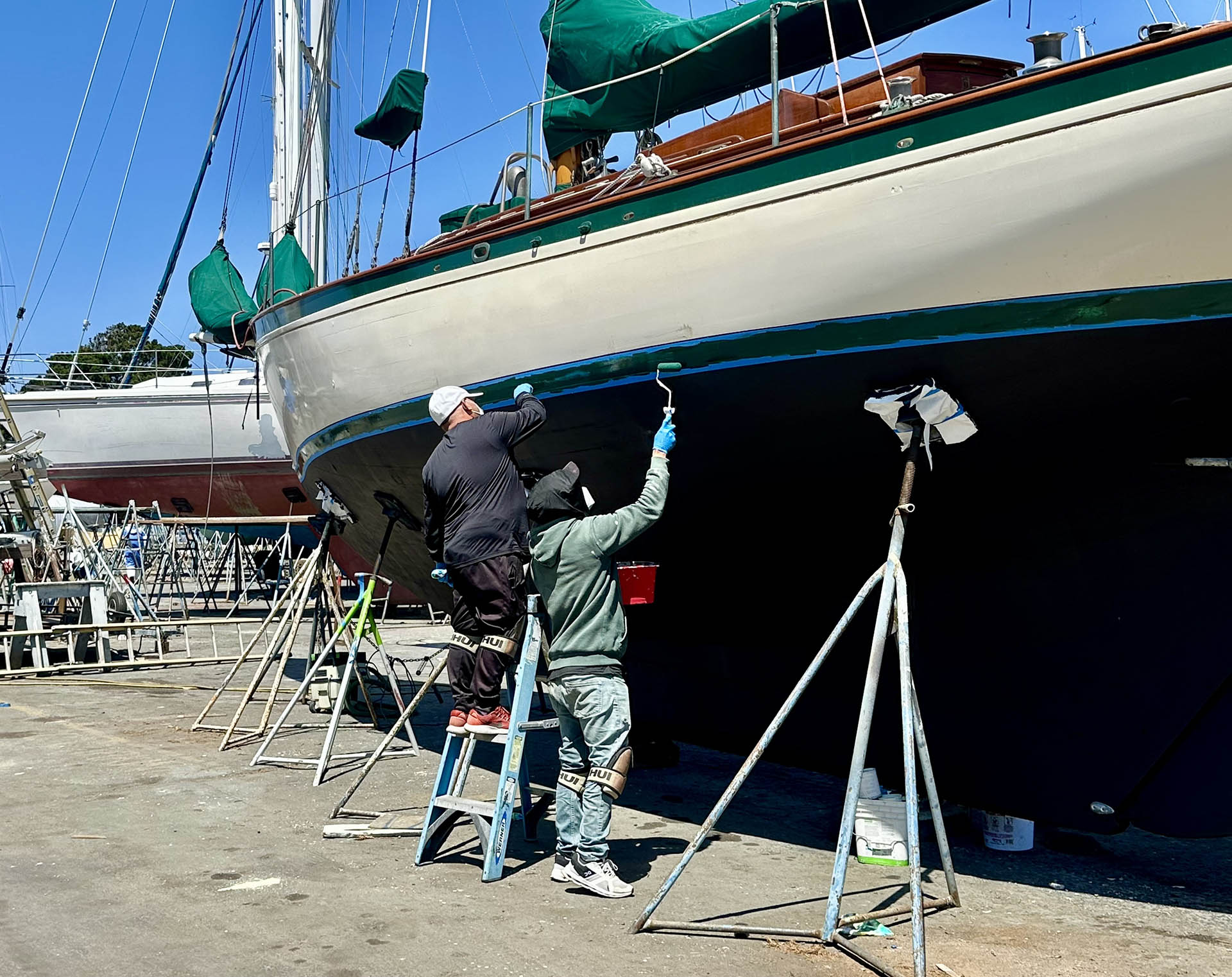 Freelance getting a new boot-stripe